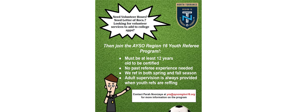 Youth Ref Program